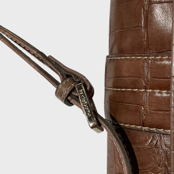 Liz Claiborne Vintage Crossbody Vegan Leather - Picture 11 of 12